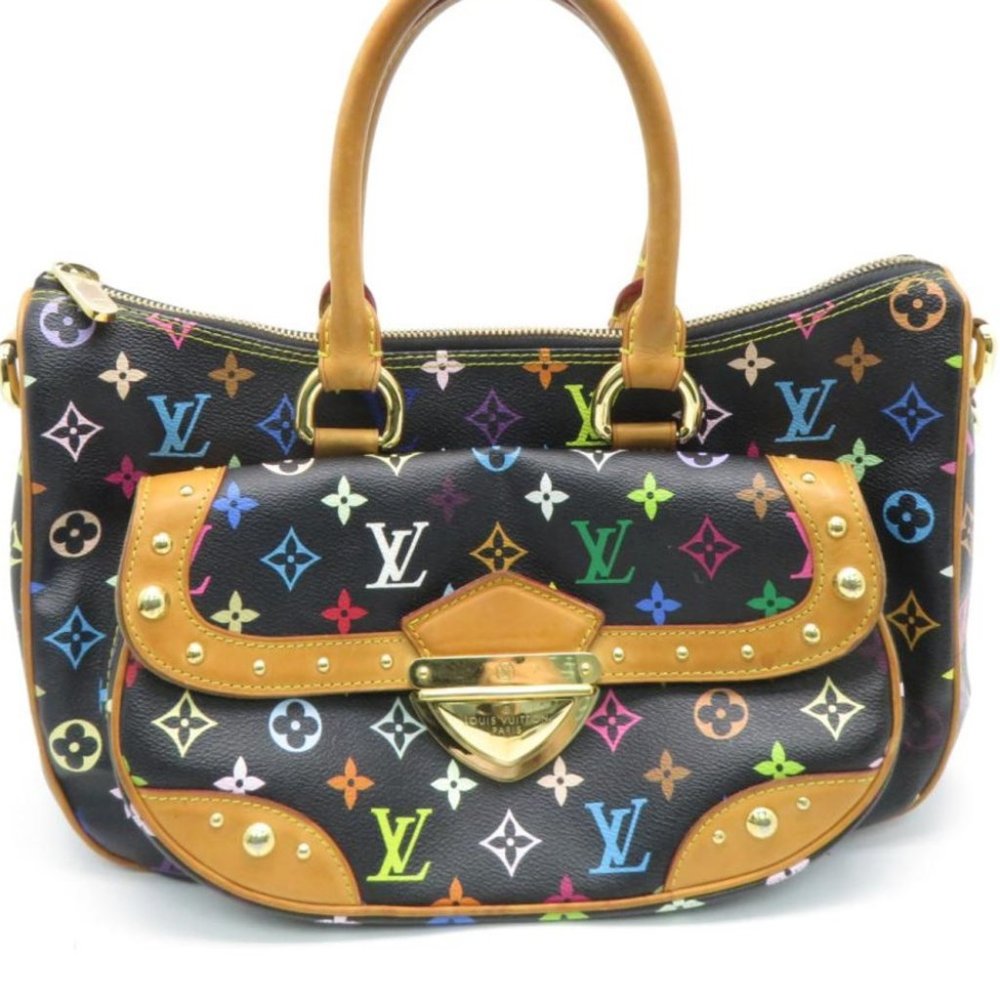 Louis Vuitton Black Multicolor Collectible Bag